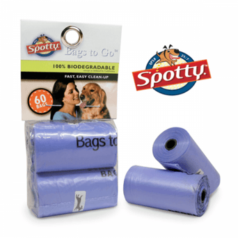 Royal Pet Inc. Spotty Bags to Go 100% Biodegradable Waste Bags