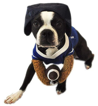 Silver Paw Silver Paw Football Reality 3D Outfit / Dog Jersey