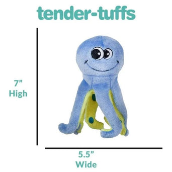 Smart Pet Love tender-tuffs Easy Grab Curly Octopus Plush Dog Toy