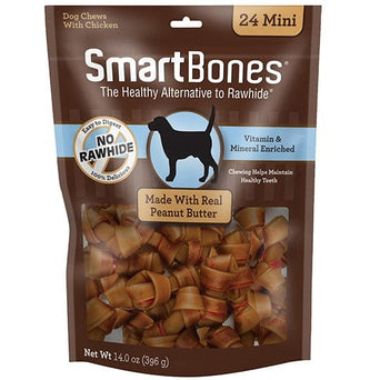 SmartBones SmartBones Peanut Butter Flavoured Bone Chews for Dogs