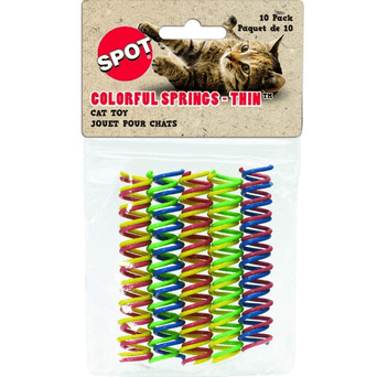 Spot Spot Colorful Springs Cat Toy; Thin