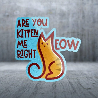 Sticker Pack Sticker Pack Cat Sayings - Kitten Right Meow; Small Sticker
