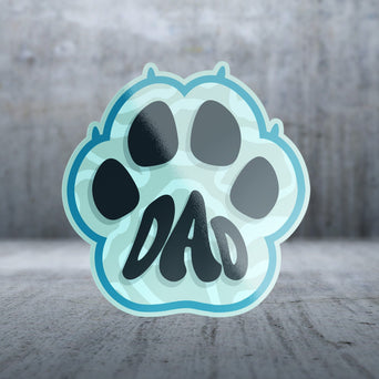Sticker Pack Sticker Pack Dog Sayings - Blue Paw Dad; Small Sticker