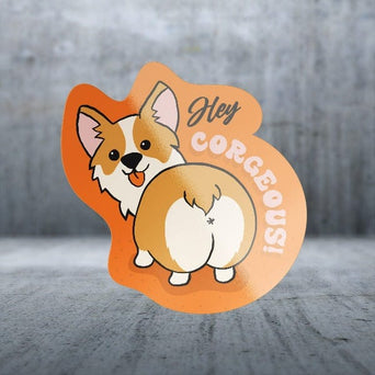 Sticker Pack Sticker Pack Dog Sayings - Hello Corgeous; Large Sticker
