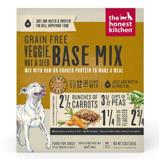The Honest Kitchen Base Mix; Grain Free Veggie, Nut & Seed Dehydrated Dog Food (SPECIAL ORDER ITEM)