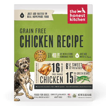 The Honest Kitchen The Honest Kitchen Grain Free Chicken Recipe Dehydrated Dog Food