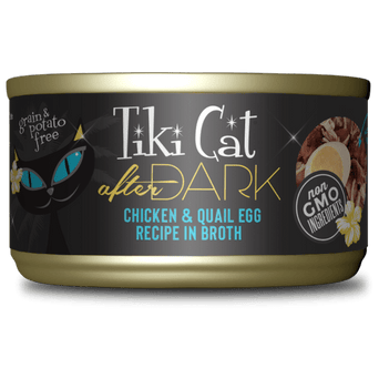 Tiki Cat Tiki Cat After Dark Chicken & Quail Egg Recipe Canned Cat Food