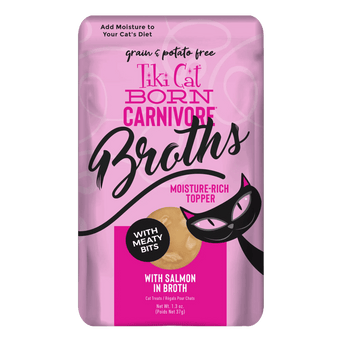 Tiki Cat Tiki Cat Born Carnivore Broths Variety Pack Cat Food Topper (SPECIAL ORDER ITEM)