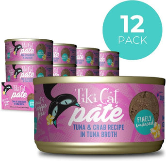 Tiki Cat Tiki Cat Grill | Tuna & Crab Pate Canned Cat Food