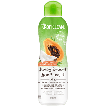 Tropiclean Tropiclean 2-in-1 Papaya & Coconut Pet Shampoo and Conditioner