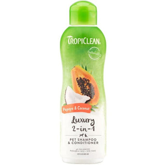 Tropiclean Tropiclean 2-in-1 Papaya & Coconut Pet Shampoo and Conditioner