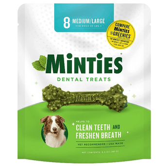 VetIQ Minties Medium/Large Dental Bones for Dogs