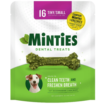 VetIQ Minties Tiny/Small Dental Bones for Dogs