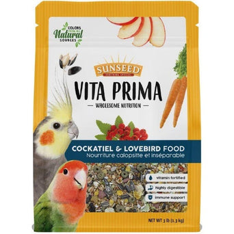 Vitakraft Sun Seed, Inc Sunseed Vita Prima Cockatiel & Lovebird Food