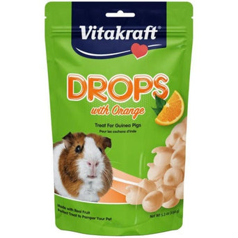 Vitakraft Sun Seed, Inc Vitakraft Orange Drops Guinea Pig Treats