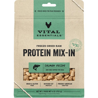 Vital Essentials Vital Essentials Freeze-Dried Raw Protein Mix-In Salmon Recipe Dog Food Topper