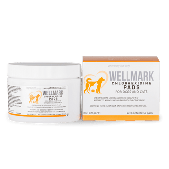 Wellmark Wellmark Chlorhexidine Pads for Dogs & Cats