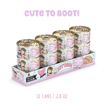 Weruva B.F.F. Chicken Cute To Boot Canned Kitten Food, 2.8oz