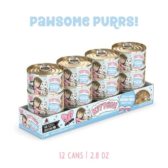 Weruva B.F.F. Chicken & Pumpkin Pawsome Purrs Canned Kitten Food, 2.8oz