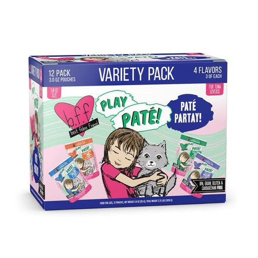 B.F.F. Paté Partay! Variety Pack Pouch Cat Food (SPECIAL ORDER ITEM)