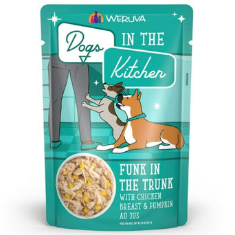 Weruva Dogs in the Kitchen Funk in the Trunk Pouch Dog Food