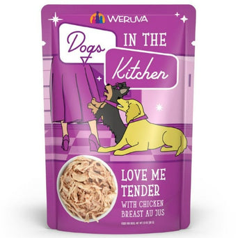 Weruva Dogs in the Kitchen Love Me Tender Pouch Dog Food