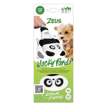 Zeus Zeus Wacky Panda Dog Toy