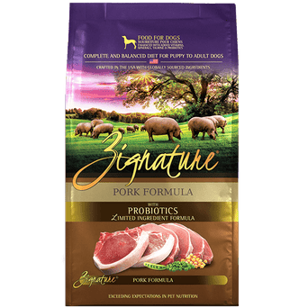 Zignature Zignature Limited Ingredient Pork Formula Dry Dog Food