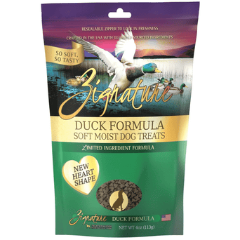 Zignature Zignature Soft Moist Duck Formula Dog Treats