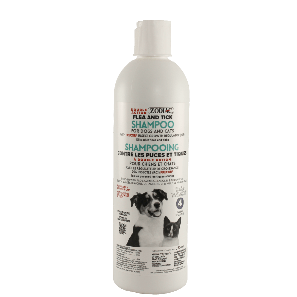 Zodiac Double Action Flea & Tick Shampoo for Dogs and Cats Petland Canada