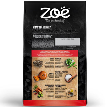 Zoe Zoë Dog Grain Free Beef with Peas & Pumpkin Dry Dog Food