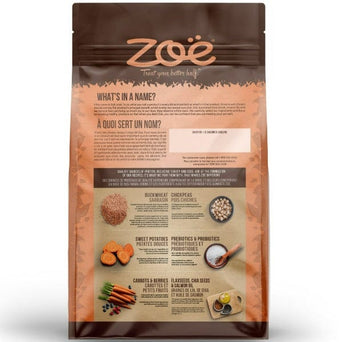 Zoe Zoë Dog Medium Breed Turkey, Chickpea & Sweet Potato Dry Dog Food, 5kg