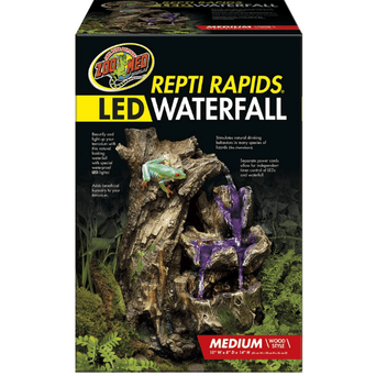 Zoo Med Zoo Med Reptirapids LED Waterfall Wood