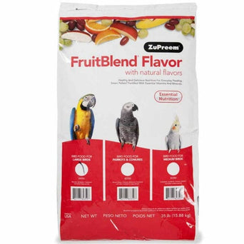 ZuPreem ZuPreem FruitBlend Flavor Bird Food, Large