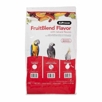 ZuPreem ZuPreem FruitBlend Flavor Bird Food, Parrots & Conures