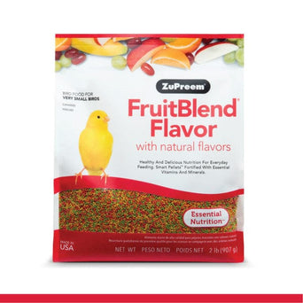 ZuPreem ZuPreem FruitBlend Flavor Bird Food, Very Small