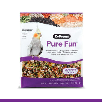 ZuPreem ZuPreem Pure Fun Bird Food, Medium
