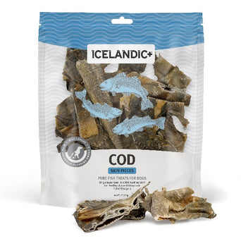Icelandic+ Cod Skin Pieces Dog Treats