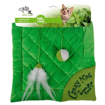 All For Paws AFP Green Crazy Mats for Cats