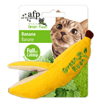 All For Paws AFP Green Rush Banana Catnip Toy