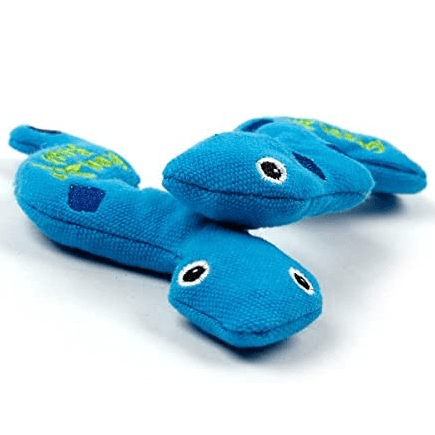 All For Paws AFP Green Rush Silly Snake Catnip Toy