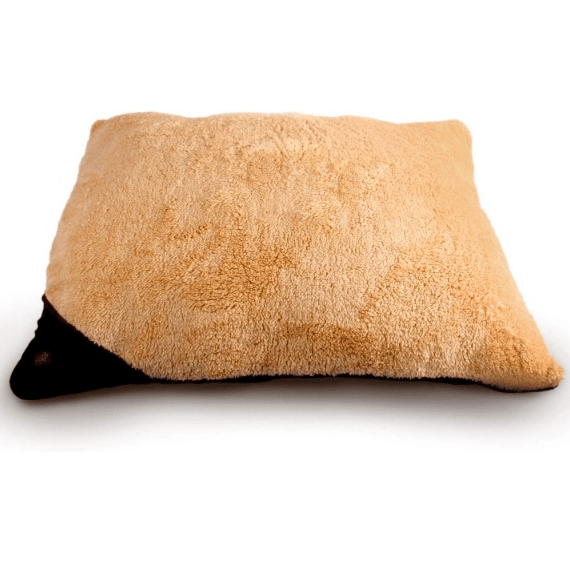 AFP LAM Classic Lambswool Pillow Pet Bed Brown