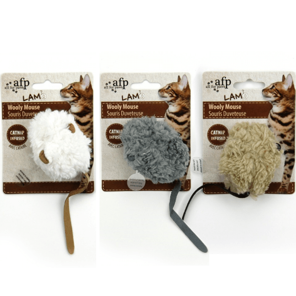All For Paws AFP Lamb Electronic Noise Cat Toy
