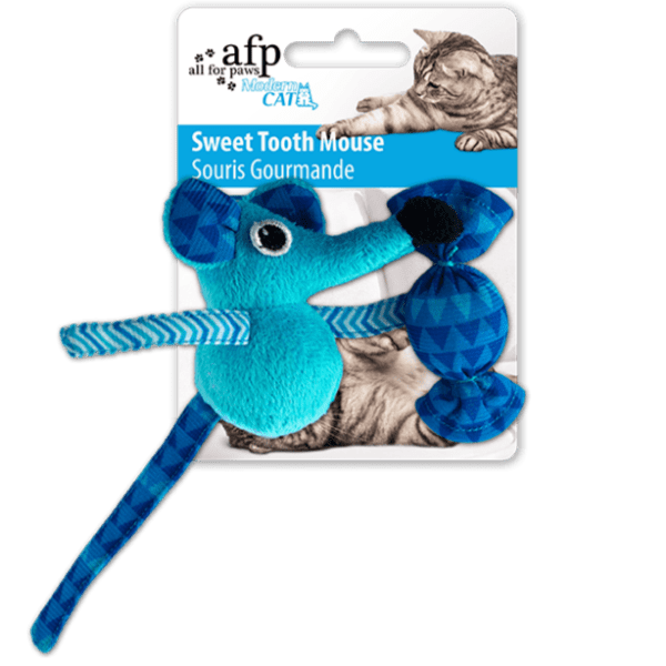 All For Paws AFP Modern Cat Sweet Tooth Mouse Cat Toy