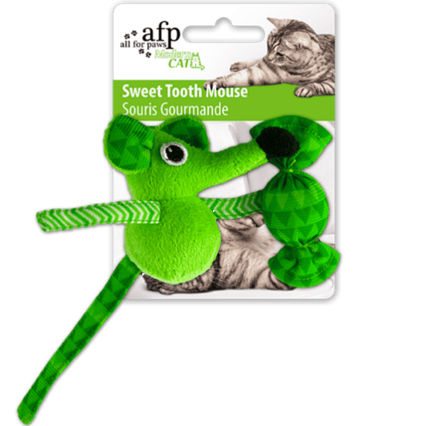 All For Paws AFP Modern Cat Sweet Tooth Mouse Cat Toy