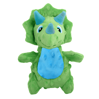 All For Paws AFP Thomas The Mini Triceratops Dog Toy