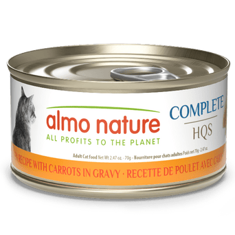 Almo Nature Almo Nature Complete HQS | Chicken with Carrots in Gravy Canned Cat Food
