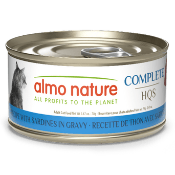 Almo Nature Almo Nature Complete HQS | Tuna with Sardines in Gravy Canned Cat Food