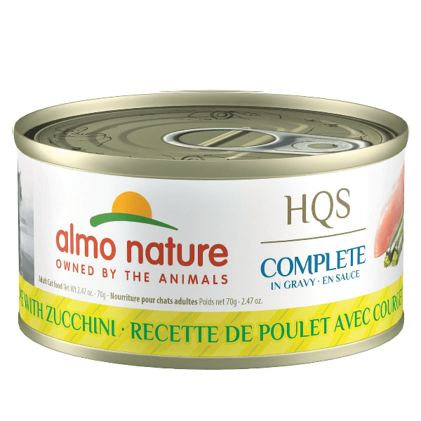Almo Nature Almo Nature HQS Complete Chicken with Zucchini in Gravy Canned Cat Food