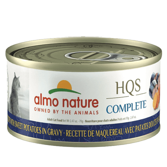 Almo Nature Almo Nature HQS Complete Mackerel with Sweet Potatoes in Gravy Canned Cat Food